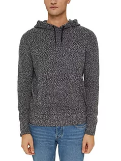 Swetry męskie - Esprit sweter męski, 024/Dark Grey 5, XXL - grafika 1