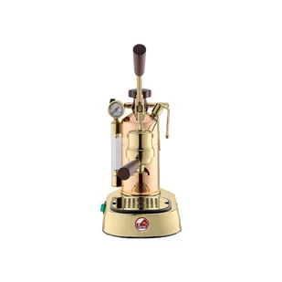 Używany ekspres dźwigniowy La Pavoni Professional Rame Gold LPLPRG01EU - AGD OUTLET - miniaturka - grafika 1