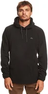 Bluzy męskie - bluza męska QUIKSILVER POLAR FLEECE HOOD Black - KVJ0 - miniaturka - grafika 1