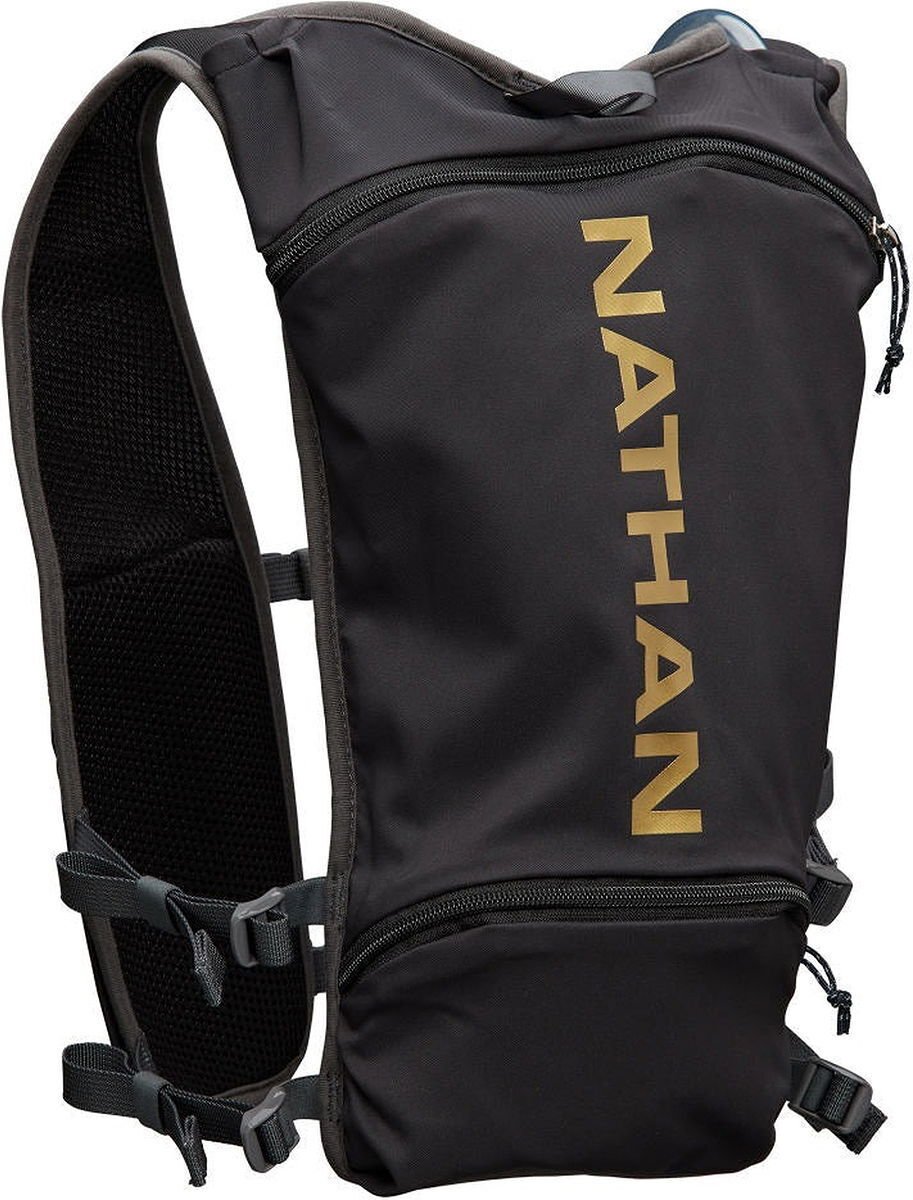 Plecak do biegania Nathan Quick Start 2.0 - 4L - czarny/złoty