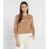 Bluzy damskie - BOSS Bluza C_Elaboss_Motive Regular Fit - miniaturka - grafika 1