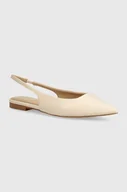 Baleriny - Aldo baleriny Valegyn kolor beżowy z odkrytą piętą 13741495.Valegyn - miniaturka - grafika 1