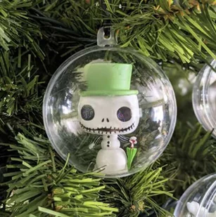 Bombki przezroczyste 10cm- zestaw 5szt Ruhhy 22276 - Bombki - miniaturka - grafika 12