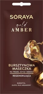 Soraya AMBER Bursztynowa maseczka regenerująca 8.0 ml - Maseczki do twarzy - miniaturka - grafika 1