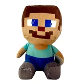 Maskotki i pluszaki - MINECRAFT JEŻDŻĄCY STEVE PLUSZOWA MASKOTKA 18CM POSTAĆ Z GRY PRZYTULANKA - miniaturka - grafika 1