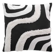 Poszewki na poduszki - Poszewka dekoracyjna MIRADE, abstrakcyjny wzór, tuftowana bawełna, 40 x 40 cm - miniaturka - grafika 1