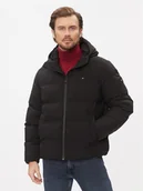 Kurtki męskie - Tommy Hilfiger Kurtka zimowa MW0MW33958 Czarny Regular Fit - miniaturka - grafika 1