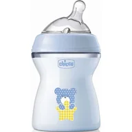 Butelki dla niemowląt - Chicco Butelka Natural Feeling 2m+ 250 ml Boy - miniaturka - grafika 1