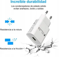 Ładowarki do telefonów - Ładowarka Typ C Hechobo Hec1166 Biały (4256) - miniaturka - grafika 1