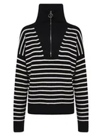 Swetry damskie - Tommy Hilfiger - Sweter damski, niebieski|wielokolorowy - miniaturka - grafika 1