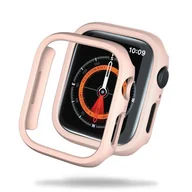 Akcesoria do smartwatchy - Etui obudowa ochronna Apple Watch 7/8/9 (41MM) różowa - miniaturka - grafika 1