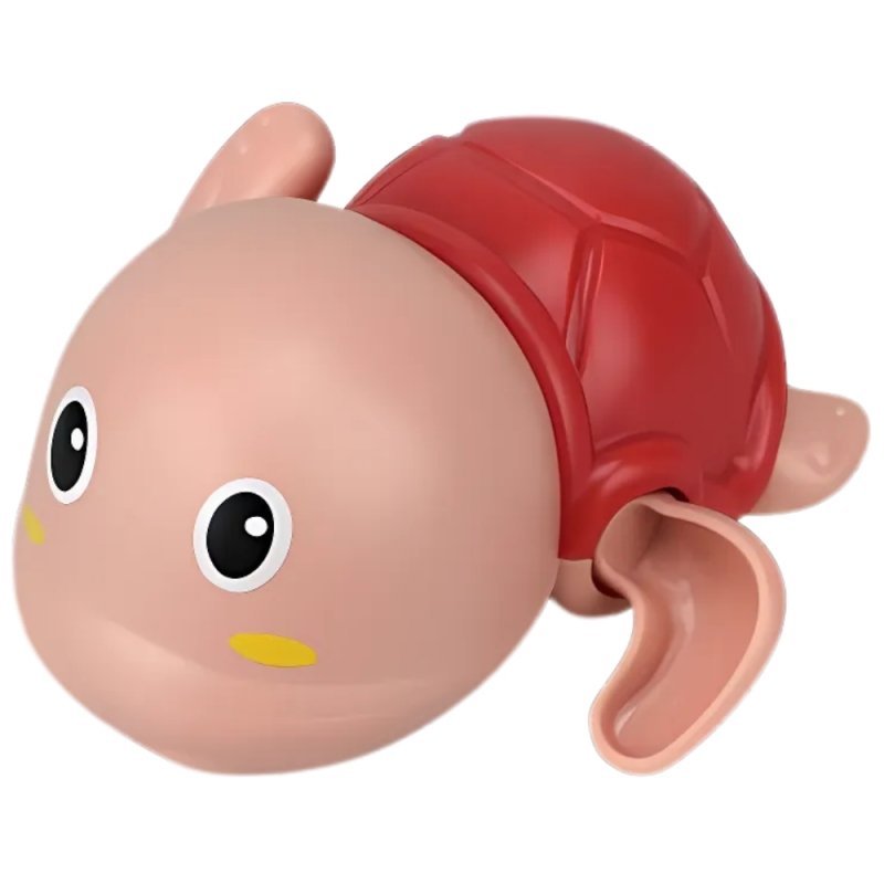Dla Dzieci Żółwik Pływający Nakręcany Różowy