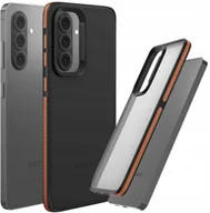 Etui i futerały do telefonów - Etui Do Samsung Galaxy A56 Matowe, Brązowa Ramka, Bumper, Plecki, Case - miniaturka - grafika 1