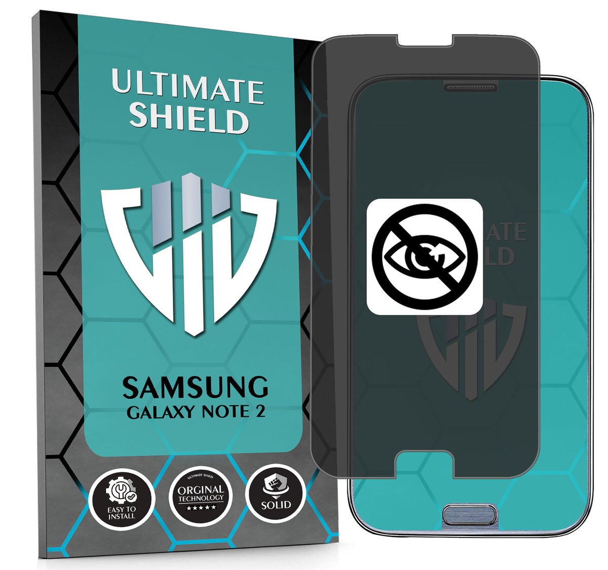 NAJLEPSZA FOLIA 5D ANTYSZPIEGOWSKA DO SAMSUNG GALAXY NOTE 2 HYDROŻELOWA