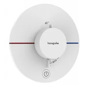 Baterie podtynkowe - HANSGROHE 15562700 ShowerSelect Comfort S Bateria termostatyczna, podtynkowa do 1 odbiornika z dodatkowym wyjściem Biały Matowy - miniaturka - grafika 1
