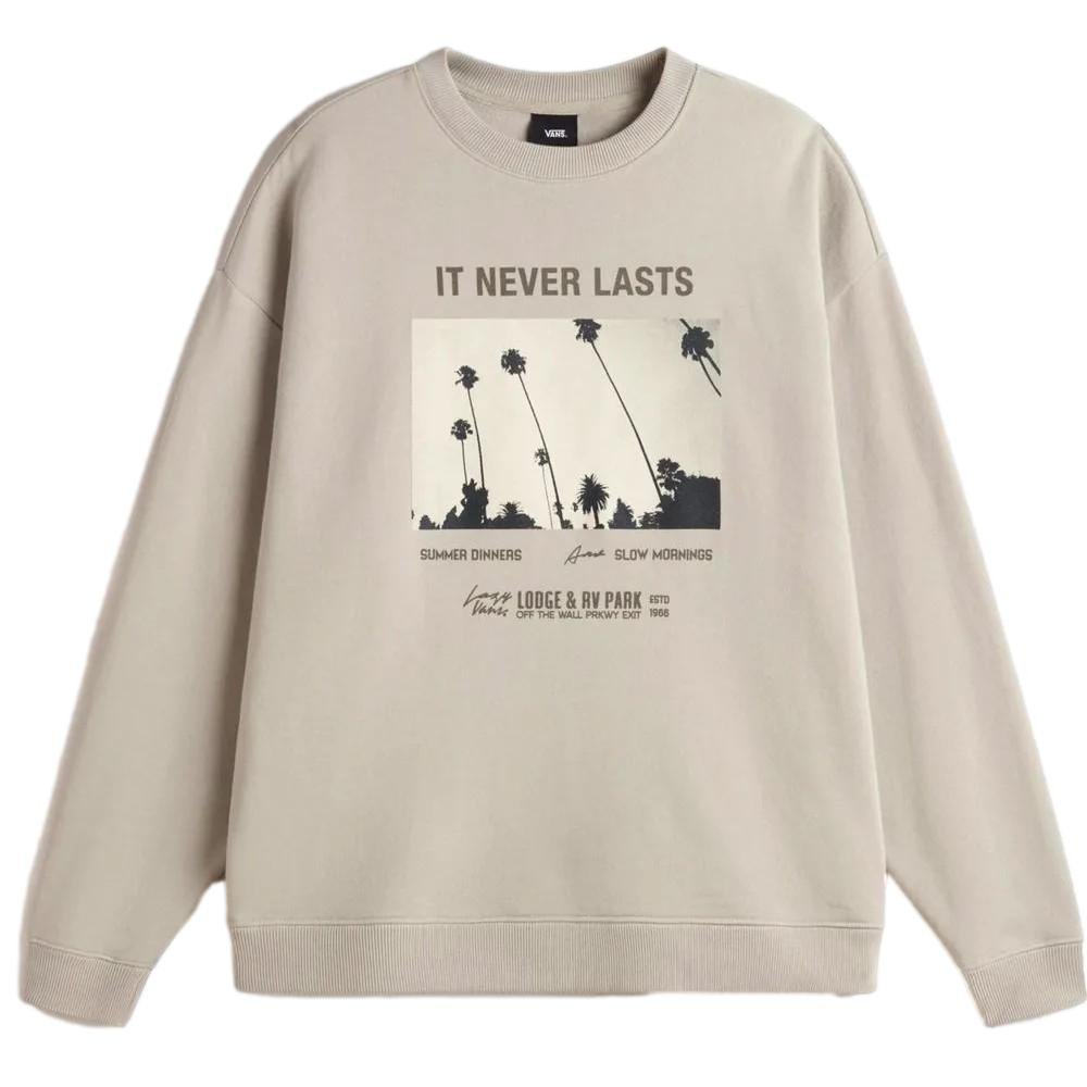 Bluza Damska VANS Neverlasting OS Crew London Fog VN000M9YZUJ1 XXS