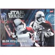 Szkolne artykuły papiernicze - Blok rysunkowy A4 Star Wars biały - miniaturka - grafika 1