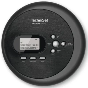 TechniSat Radioodtwarzacz Digitradio CD 2GO Czarny - Radioodtwarzacze - miniaturka - grafika 1
