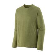 Bielizna sportowa męska - Męska koszulka szybkoschnąca Patagonia L/S Capilene Cool Daily Shirt buckhorn green/light buckhorn green x-dye - S - miniaturka - grafika 1