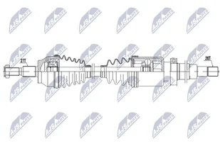 Wał napędowy NTY NPW-FR-046 - Układ napędowy - akcesoria - miniaturka - grafika 1