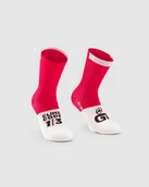 Skarpetki sportowe męskie - ASSOS Skarpetki rowerowe GT SOCKS lunar red - miniaturka - grafika 1