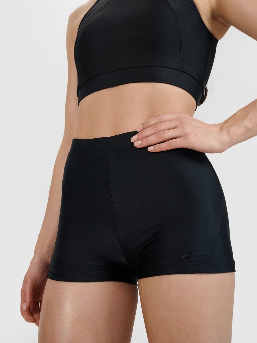 4F Szorty kąpielowe damskie 4FWSS25UBKBF074-20S Czarny Roz. XXL