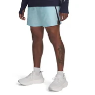 Spodenki męskie - Męskie Spodenki UNDER ARMOUR UA LAUNCH 5'' SHORTS 1382617-494 – Niebieski - miniaturka - grafika 1