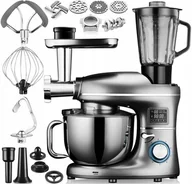 Roboty kuchenne - Kerch Rotary Podgrzewana Misa Grey 3000W Akcesoria - miniaturka - grafika 1