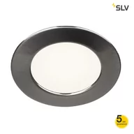 Lampy pozostałe - SLV SPOTLINE Downlight DL 126 LED okrągły szczotk metal 3000K 12V 112225 - miniaturka - grafika 1