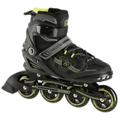 Rolki - NA9157 CZARNO-ŻÓŁTY ROZM. 44 ŁYŻWOROLKI NILS EXTREME - miniaturka - grafika 1