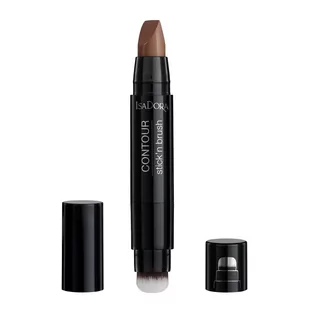 IsaDora Contour Stick'N Brush Warm Mocha - Bronzery i konturowanie twarzy - miniaturka - grafika 1