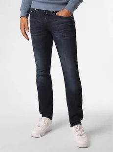 Pierre Cardin - Jeansy męskie  Lyon Tapered, niebieski - Spodnie męskie - miniaturka - grafika 1