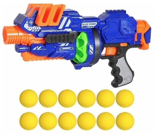 BATTERY OPERATED SOFT BALL GUN
