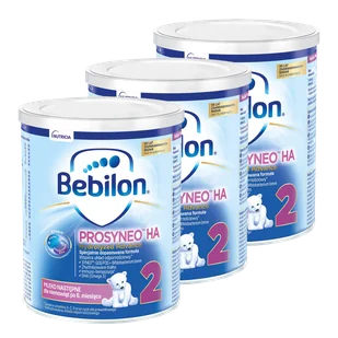 Zestaw Bebilon Prosyneo HA Hydrolyzed Advance 2, mleko następne, po 6 miesiącu, 3 x 400 g - Mleko modyfikowane Zestaw Bebilon Prosyneo HA Hydrolyzed Advance 2, mleko następne, po 6 miesiącu, 3 x 400 g - Mleko modyfikowane - miniaturka - grafika 1