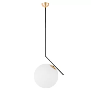 Lampa wisząca czarno-złota Sorento LDP 1215-300 (BK+GD) Lumina Deco - Lampy sufitowe - miniaturka - grafika 1