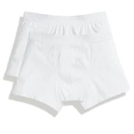 Majtki męskie - Szorty męskie Classic Shorty 2-PACK Fruit Of The Loom - Biały S - miniaturka - grafika 1