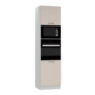 Szafki kuchenne - Słupek Alto Do Zabudowy Piekarnika I Mikrofalówki 60X213 Cm Mdf Kaszmir - miniaturka - grafika 1