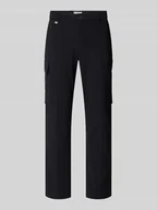Spodnie męskie - Spodnie o kroju skinny fit z aplikacją model ‘BJORN’ - miniaturka - grafika 1