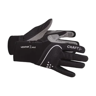 Rękawice CRAFT PRO VENTAIR WIND GLOVE 1913833-999000 – Czarny - Rękawice narciarskie - miniaturka - grafika 1