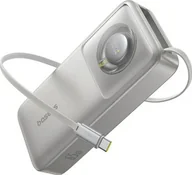 Powerbanki - Baseus Free2Pull 20000 mAh 65W USB-C szary - miniaturka - grafika 1