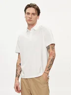 Koszulki męskie - Pepe Jeans Polo Harper PM542157 Biały Regular Fit - miniaturka - grafika 1
