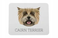 Podkładki pod mysz - Cairn Terrier geometryczny Podkładka pod mysz - miniaturka - grafika 1