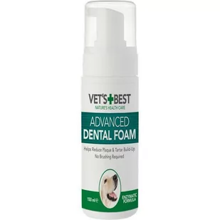 VET&apos;S BEST DENTAL FOAM - PIANKA DLA PSÓW [80378] 150ml - Higiena jamy ustnej zwierząt - miniaturka - grafika 1