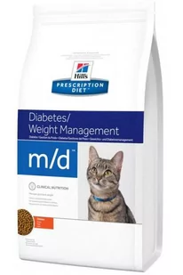 Hills Hills Feline m/d Diabetes/Weight Management 1,5 kg - Sucha karma dla kotów - miniaturka - grafika 1