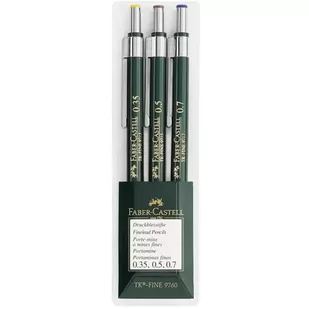 Faber Castell Ołówek automatyczny TK-Fine 3 sztuki - Ołówki - miniaturka - grafika 2