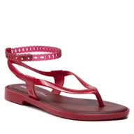 Sandały damskie - Melissa Sandały jeszc33567 Red AA265 - miniaturka - grafika 1