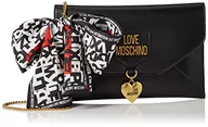 Torebki damskie - Love Moschino Damska torba na ramię Borsa a Spalla, czarny, - miniaturka - grafika 1