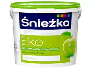 Śnieżka EMULSJA AKRYLOWA EKO BIAŁY 3L q1170030000000100 - Farby wewnętrzne - miniaturka - grafika 1