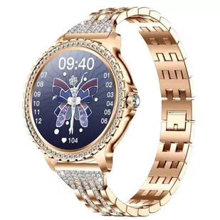 Bestphone BF3 Złoty z opaską diamonds wer 6 - Smartwatch - miniaturka - grafika 1