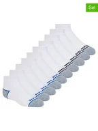 Skarpetki damskie - Skechers Skarpety (10 par) w kolorze biało-czarno-niebieskim - miniaturka - grafika 1